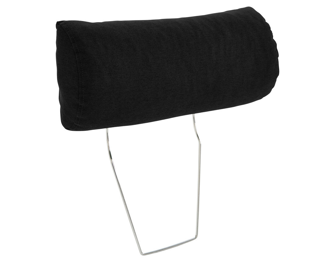 Canapé d'angle réversible 4 places avec têtières amovible en tissu Barrie