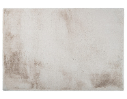 Tapis rectangulaire fausse fourrure blanc Joy