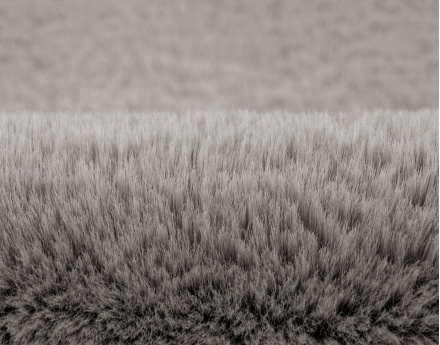 Tapis rectangulaire fausse fourrure gris Joy