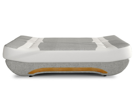 Canapé convertible clic-clac 3 places en tissu Nelson