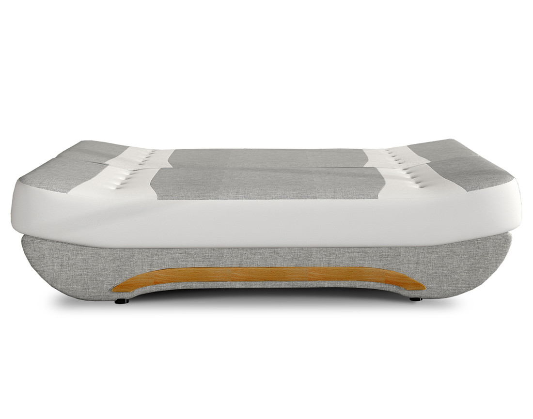 Canapé convertible clic-clac 3 places en tissu Nelson