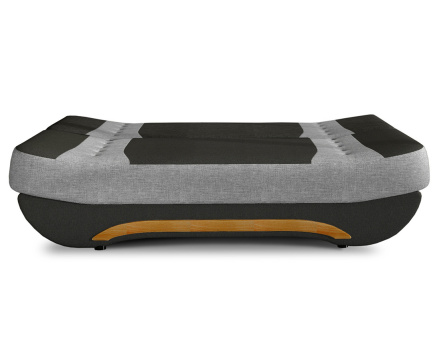 Canapé convertible clic-clac 3 places en tissu Nelson