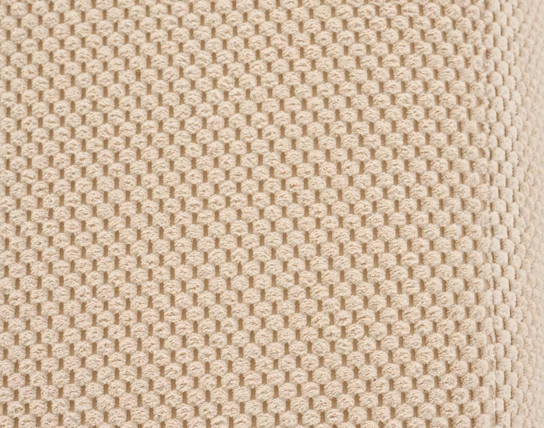 Canapé d'angle gauche 4 places en velours texturé Charles