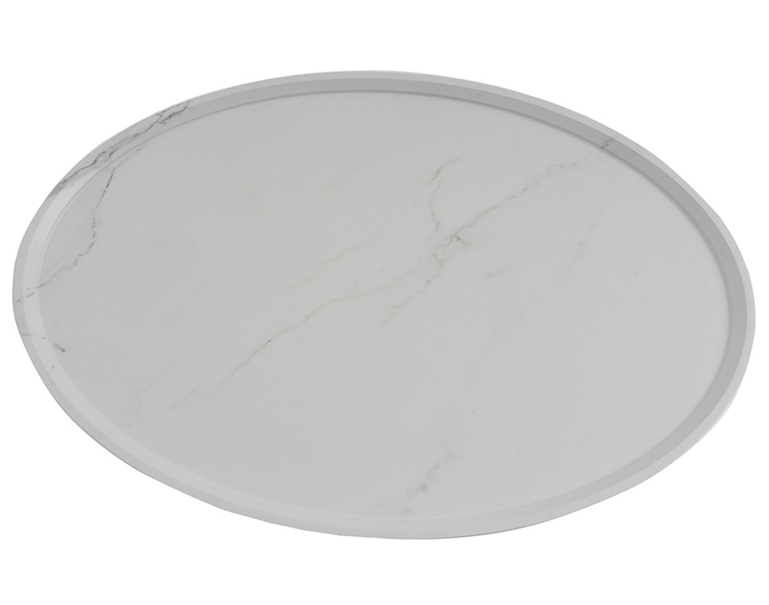 Table basse effet marbre 80 cm Helsinki
