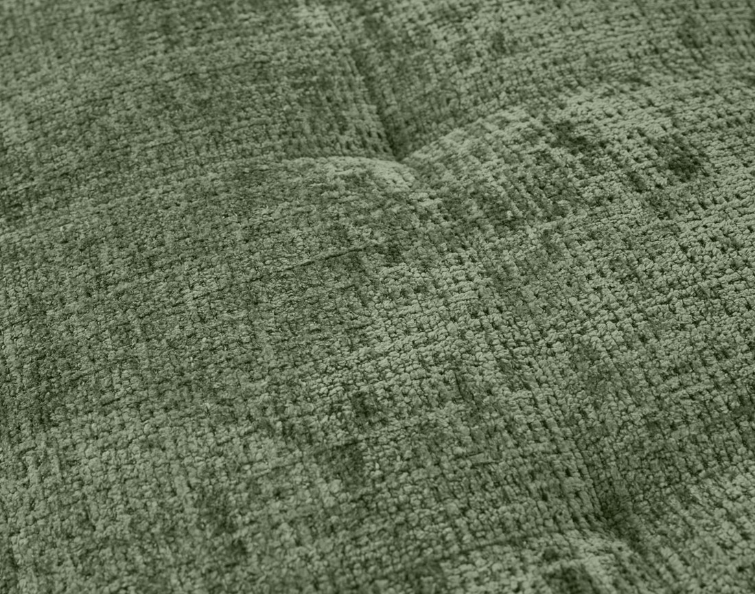 Canapé d'angle gauche convertible avec coffre en velours texturé Marlo