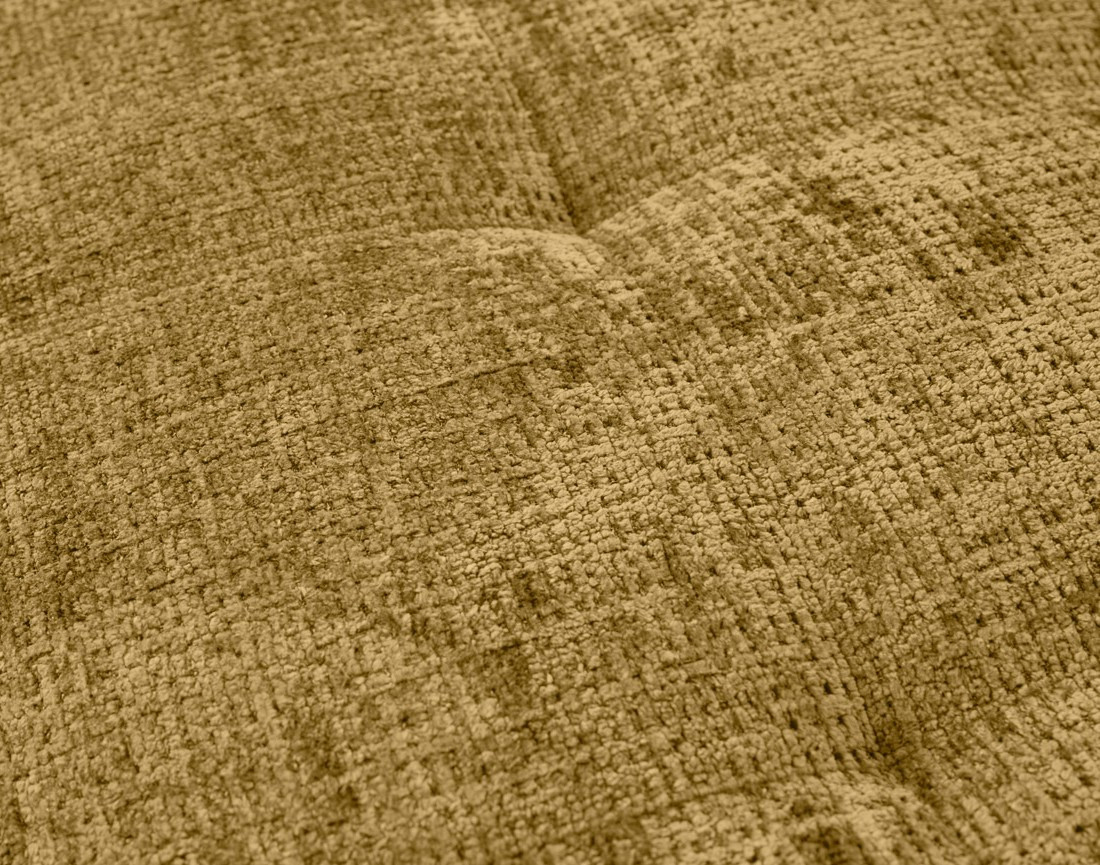 Canapé d'angle gauche convertible avec coffre en velours texturé Marlo