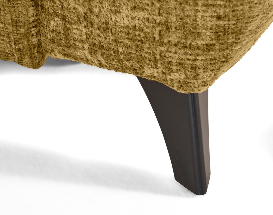 Canapé d'angle gauche convertible avec coffre en velours texturé Marlo