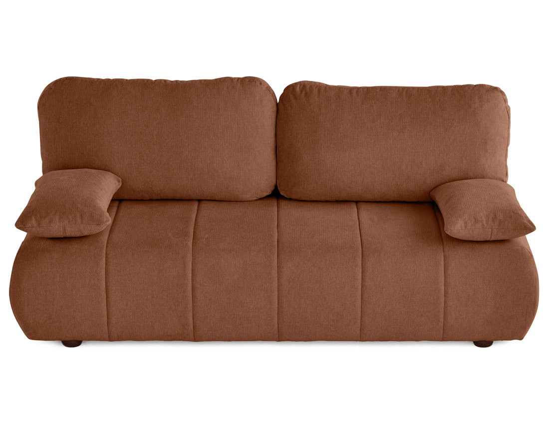 Canapé droit 3 places convertible avec coffre en tissu texturé Harper