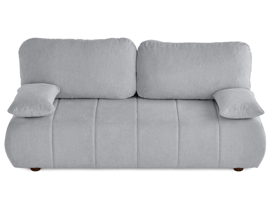 Canapé droit 3 places convertible avec coffre en tissu texturé Harper