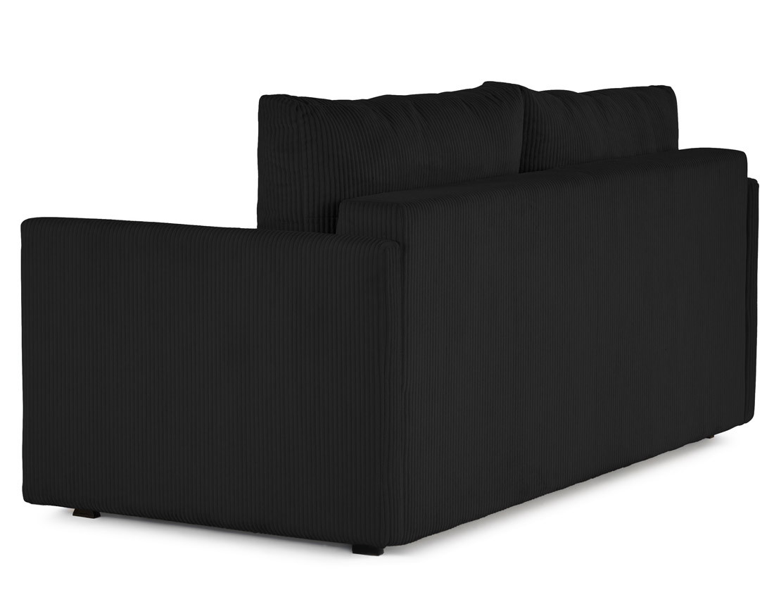 Canapé 3 places convertible express quotidien en velours côtelé Ottawa