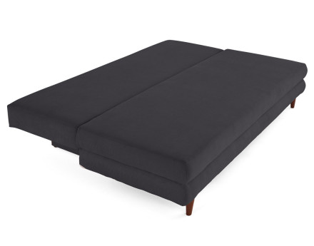 Canapé 3 places convertible avec coffre en velours côtelé Wonder