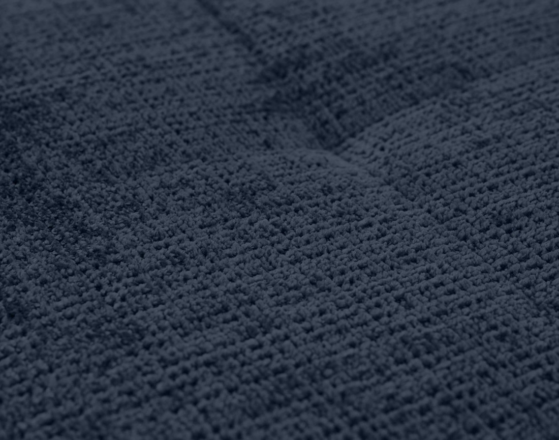 Canapé d'angle droit 4 places en velours texturé Rune