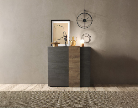 Buffet haut 2 portes 113x121 cm Leon