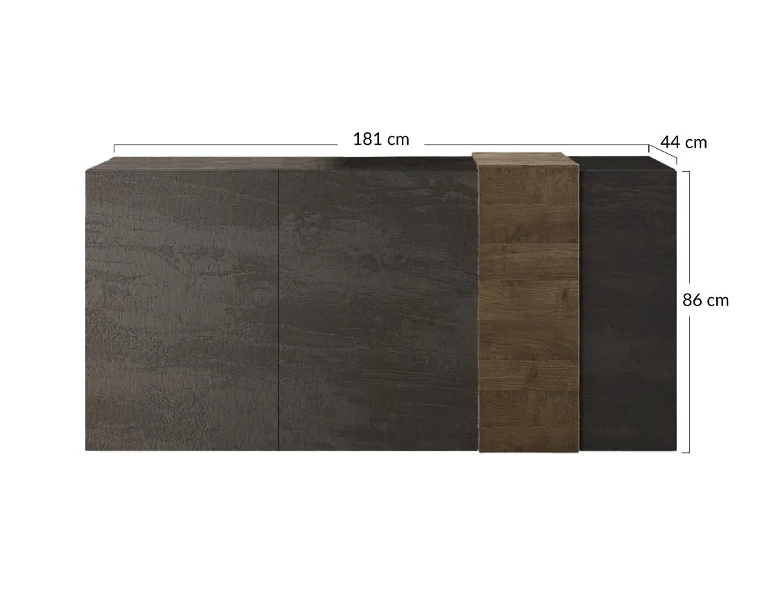 Buffet 3 portes 181 cm Leon