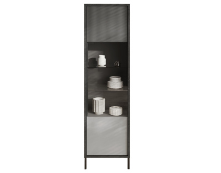 Vitrine 1 portes 55x203 cm Jules