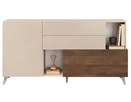 Buffet bas 2 portes et 2 tiroirs 181 cm Estelle