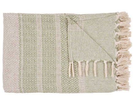 Plaid 130x180 cm coton Vittoria