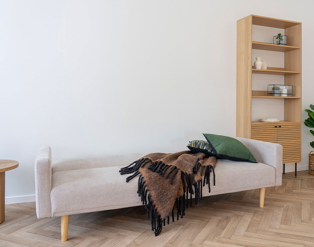 Plaid 130x170 cm en laine Valeria