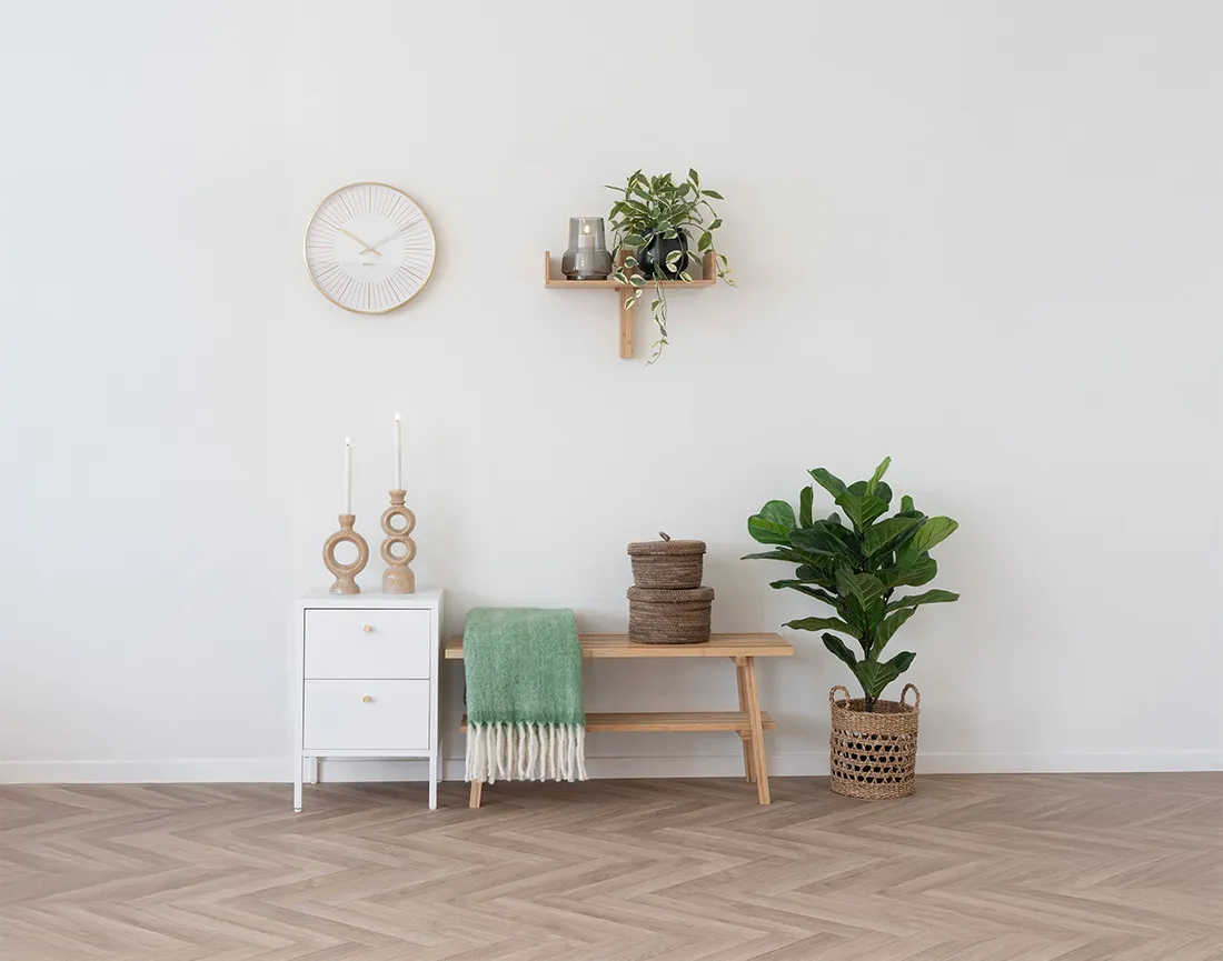 Plaid 130x170 cm en laine Valeria