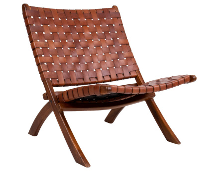 Fauteuil en simili Fernando