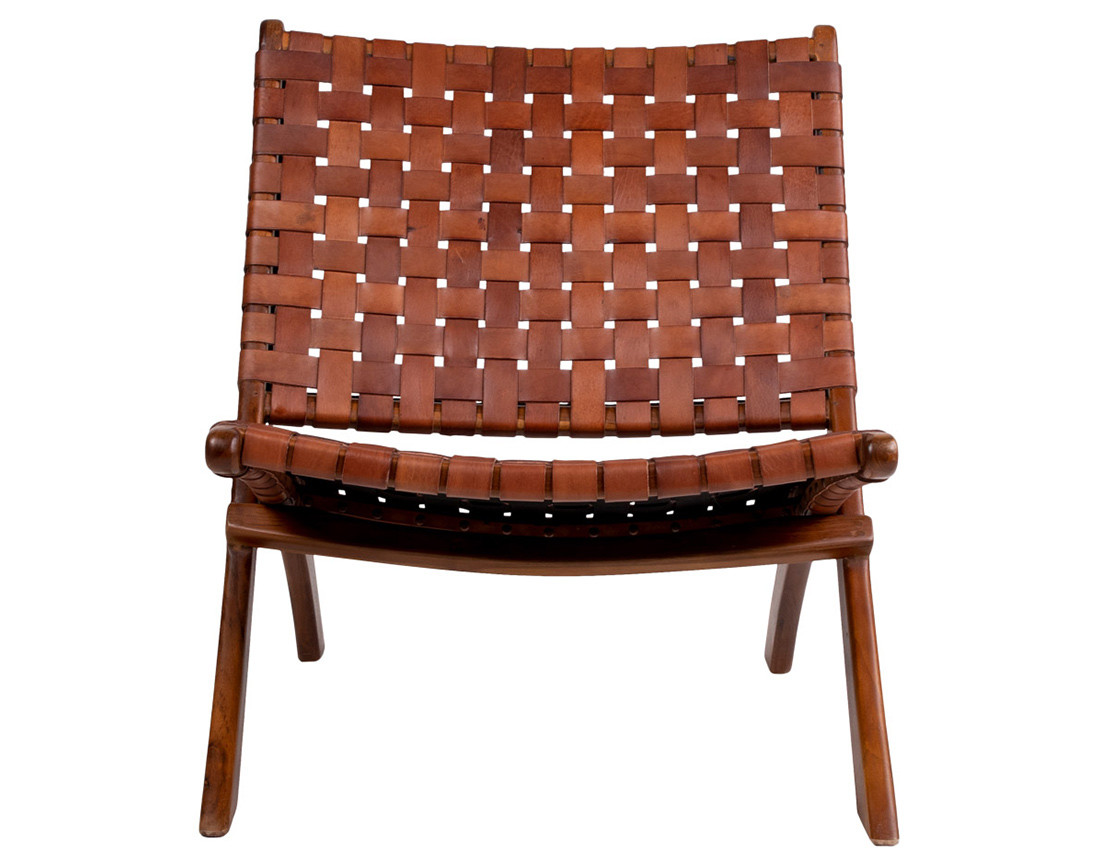 Fauteuil en simili Fernando