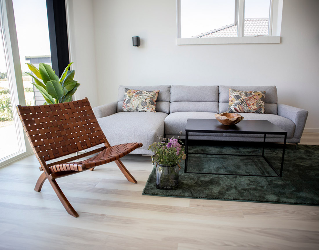 Fauteuil en simili Fernando