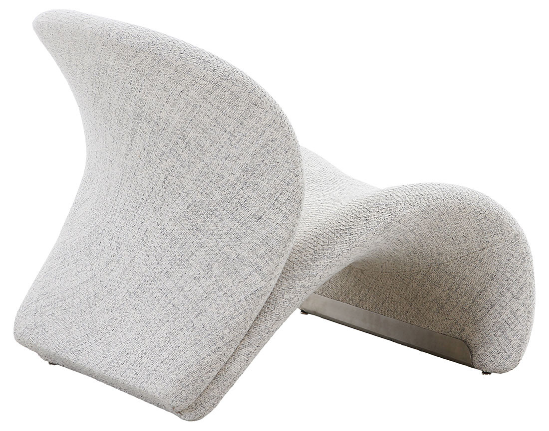 Fauteuil en tissu Mattia