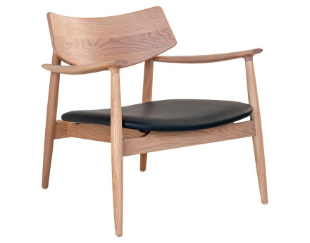 Fauteuil en chêne massif Tavira