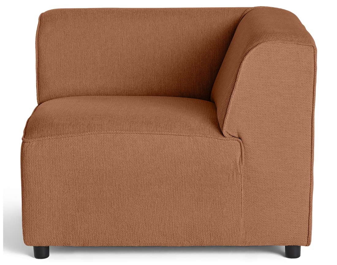 Module d'angle réversible en tissu texturé Suaro