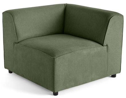 Module d'angle réversible en tissu texturé Suaro