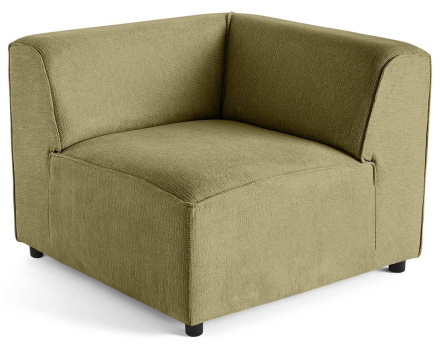 Module d'angle réversible en tissu texturé Suaro
