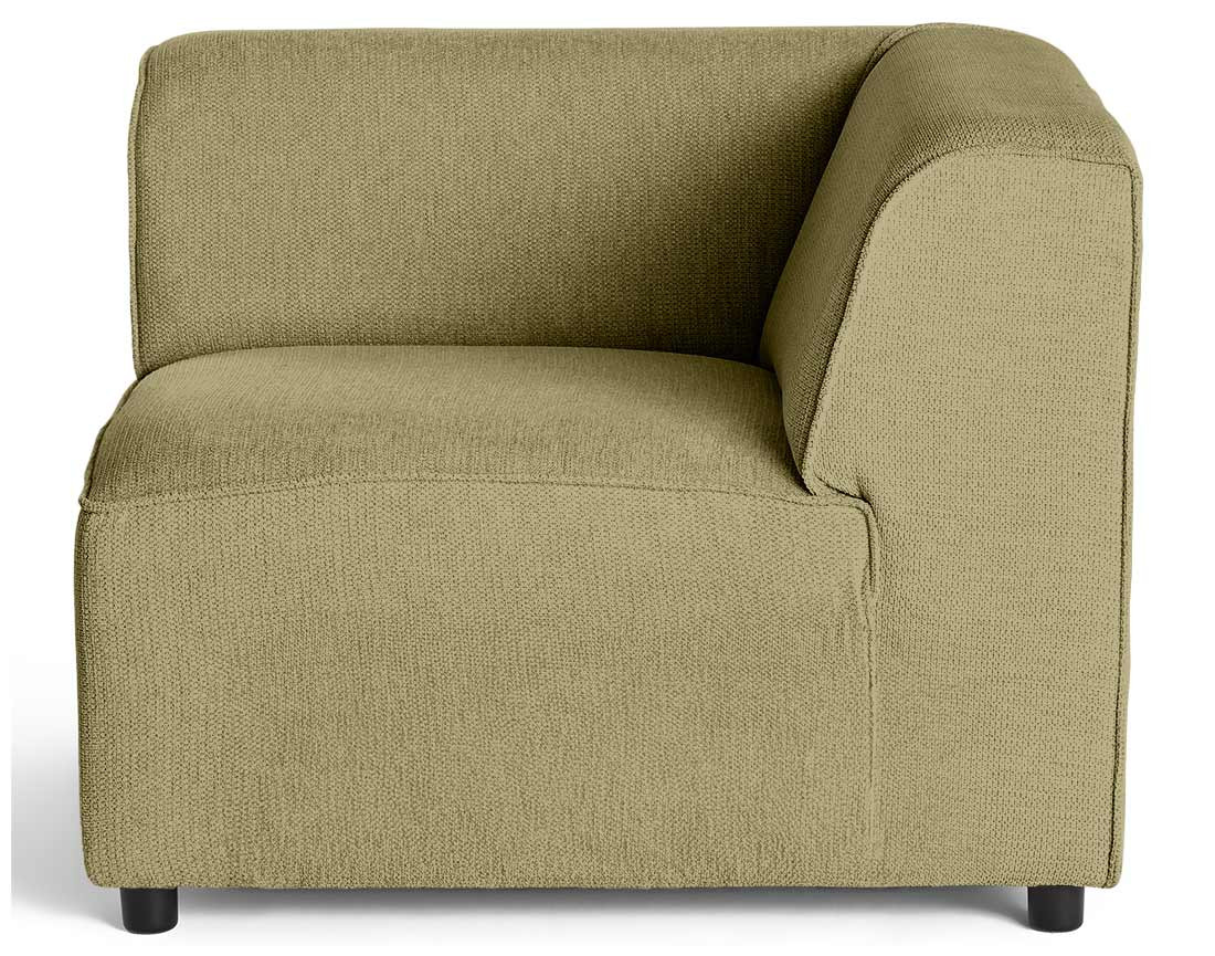 Module d'angle réversible en tissu texturé Suaro