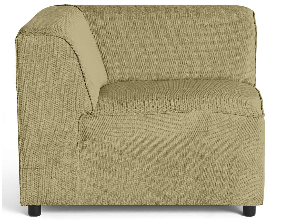 Module d'angle réversible en tissu texturé Suaro