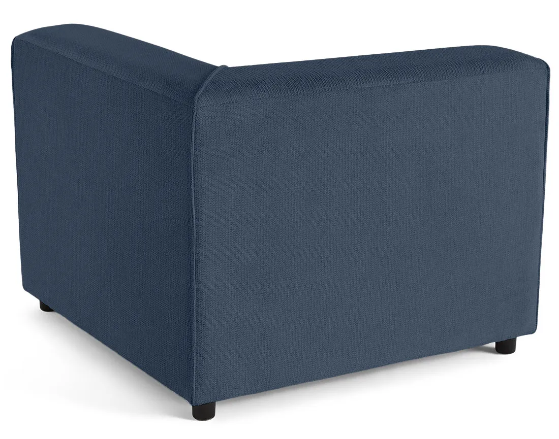 Module d'angle réversible en tissu texturé Suaro