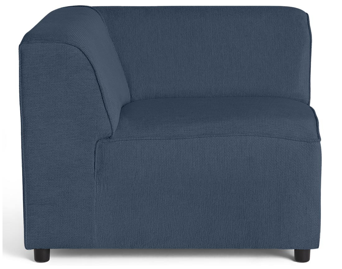 Module d'angle réversible en tissu texturé Suaro