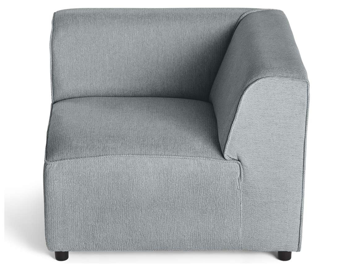Module d'angle réversible en tissu texturé Suaro