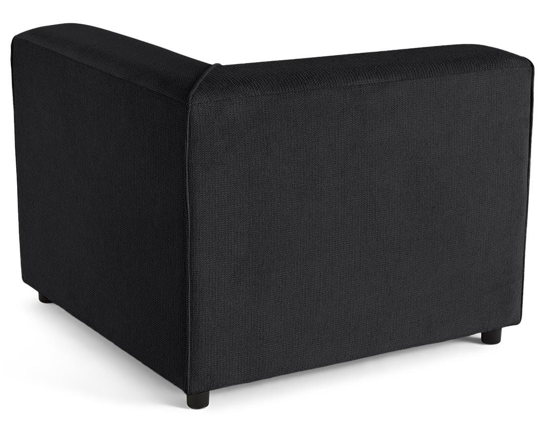 Module d'angle réversible en tissu texturé Suaro