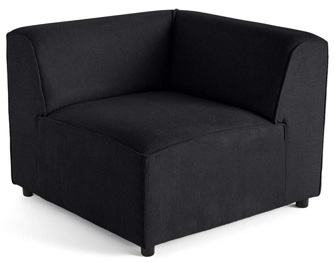 Module d'angle réversible en tissu texturé Suaro