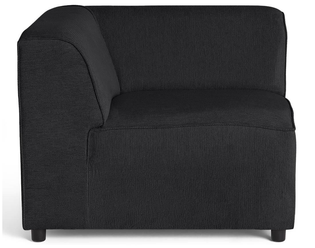 Module d'angle réversible en tissu texturé Suaro