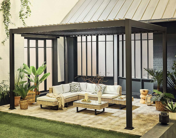 Pergola bioclimatique...