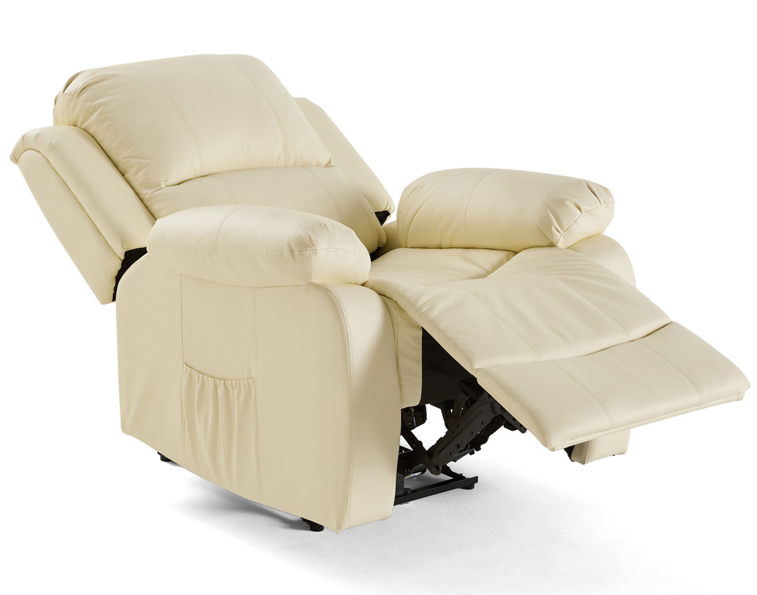 Fauteuil relax électrique en simili Armand