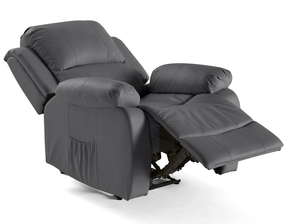 Fauteuil relax électrique en simili Armand
