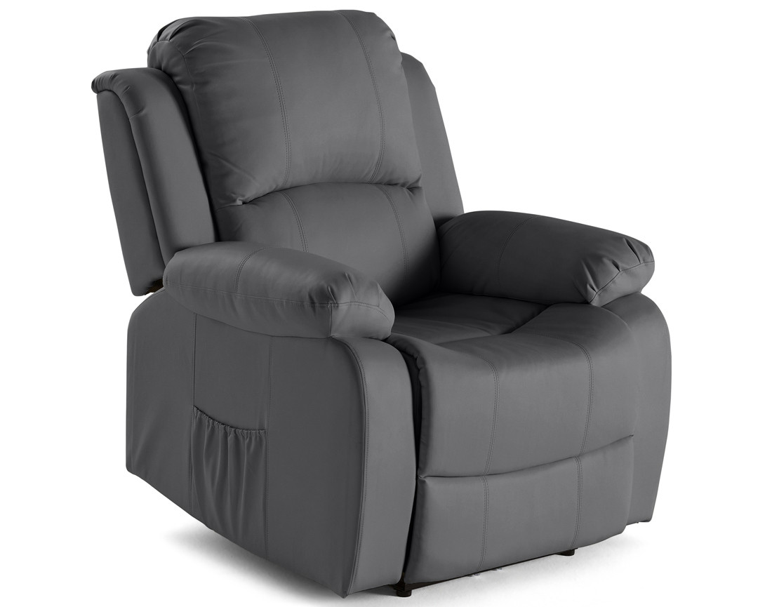Fauteuil relax électrique en simili Armand