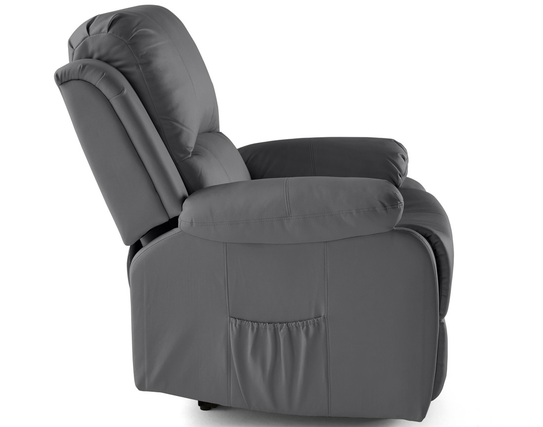 Fauteuil relax électrique en simili Armand