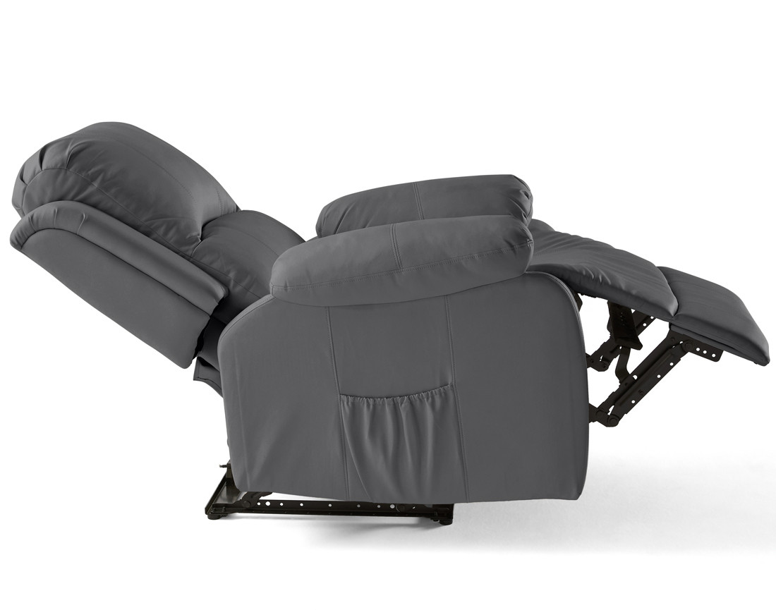 Fauteuil relax électrique en simili Armand
