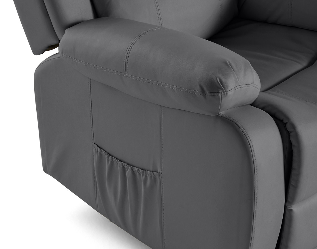 Fauteuil relax électrique en simili Armand