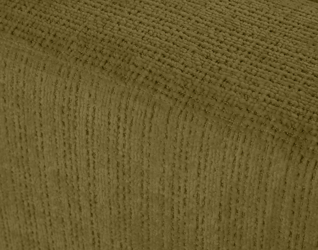 Canapé droit 3 places convertible avec coffre en velours texturé Miro