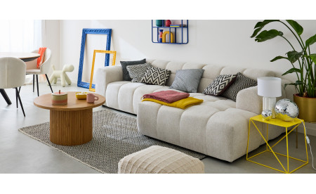 Canapé angle droit pas cher | Best Mobilier