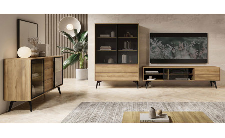 Vitrine et meuble vitrine en bois | Best Mobilier