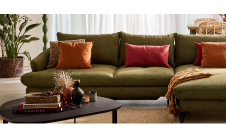 Canapé marron pas cher | Best Mobilier